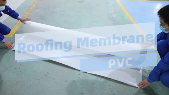 Membrana per coperture in PVC Canlon Membrana impermeabilizzante per tetti rinforzata in poliestere